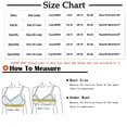 thumbnail image 3 of Tagold Summer Saving Clearance Dresses for Women 2022,Womens Plus Size Sun Dresses,Womens Maxi Dresses,Woman's Wire Free Comfortable Push Up Hollow Out Bra Underwear, 3 of 3