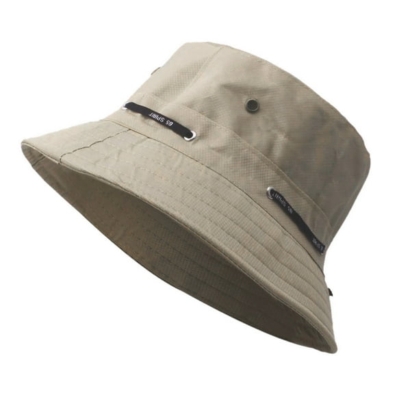 Bucket Hat Everyday Cotton Style Bucket Hat Unisex Trendy Lightweight Outdoor Hot Fun Summer Beach Vacation Getaway Headwear Summer Hats for Women