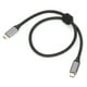 thumbnail image 2 of USB 3.1 doble cabezal 100W USB C a USB tipo C cable macho USBC PD 5A cargador rápido Cord0.5m, 2 of 8