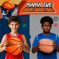 thumbnail image 3 of Balón de baloncesto MAMA EVE talla 7 silencioso, 600 g, para interior, sin aire, 3 of 9