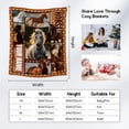 thumbnail image 5 of Custom Horse Blanket for Girls, Personalized Horse Gifts for Girls 8-12 10-12, 40"x50" Horse Throw Blankets for Adults Women, Cowgirl Blanket Room Decor Kids Throw Blanket for Horse Lovers, 5 of 6