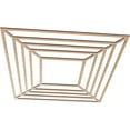 thumbnail image 2 of 28"OD x 10 1/4"ID x 1/4"T Raven Wood Fretwork Pierced Ceiling Medallion, Alder, 2 of 3