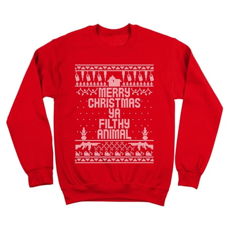 home merry christmas ya filthy animal 5x large red crewneck sweatshirt walmartcom - Merry Christmas Ya Filthy Animals home merry christmas ya filthy animal 5x large red crewneck sweatshirt walmartcom - Merry Christmas Ya Filthy Animals