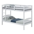 thumbnail image 3 of Furniture of America Alli Kids Wood Detachable Twin over Twin Bunk Bed, White, 3 of 6