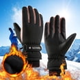 thumbnail image 2 of TERGAYEE Ski Gloves,Waterproof manipulatescreen Snow Ski Gloves for Men Women,Warm Winter Gloves with Wrist Straps for Cold Weather, 2 of 3