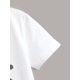 thumbnail image 4 of Tween Boy Ribbed Sporty Round Neck Slogan Graphic Print Casual T-Shirt, Short Sleeve, 4 of 5