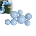 thumbnail image 1 of Guirlande de Ballons Gonflables Réutilisable, Trousse d'Arche de Guirlande de Ballons Gonflables Réutilisable en Grappe 3/7, Boule Décorative Épaissie en une Seule Pièce en Pvc Durable, Conception avec Trou de Suspension, pour Anniversaires, Mariages (Bleu Pâle), 1 of 9