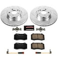 thumbnail image 3 of PowerStop Front Z23 Evolution Sport Carbon-Fiber Ceramic Brake Pad and Drilled & Slotted Rotor Kit Fits: MERCEDES-BENZ Select Models K6750, 3 of 10