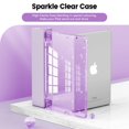 thumbnail image 3 of Funda para tablet INFILAND para iPad 10.2" con brillo, transparente y soporte para Apple Pencil, 3 of 8