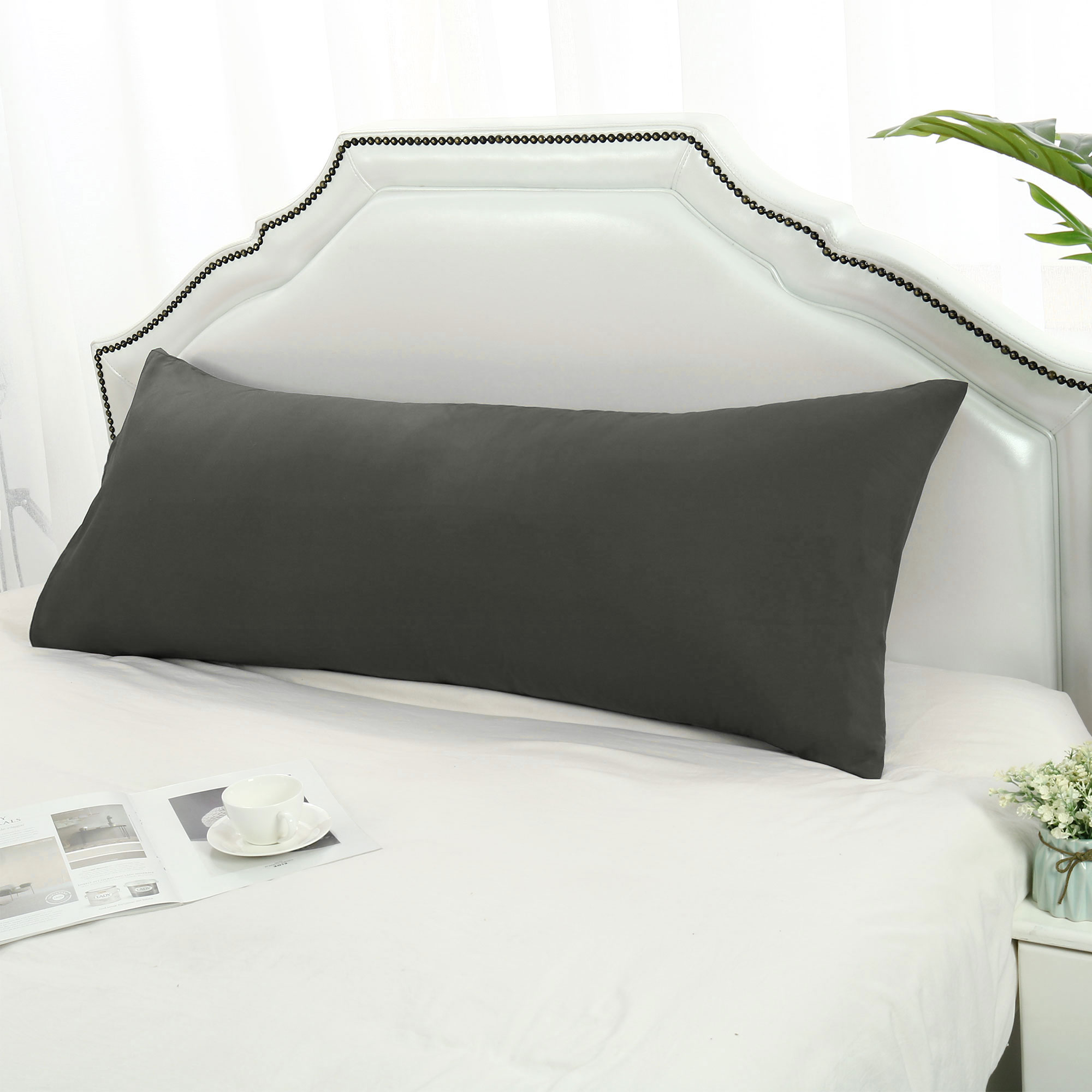 ComfortableSoft Pillow Cover Soft 1800 Series Microfiber Long