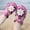Hot Pink, variant on Kids Unisex Cartoon Clogs Backless Closed Toe Jelly Daisy Water Shoes Hollow Out Beach Pool Slide Sandals 2-10Y
