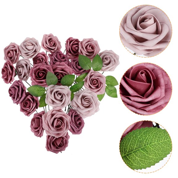 Raindrops 1 box of Artificial Flower Bouquet Wedding Bouquet Gift Box Simulation Rose Ornament