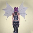thumbnail image 3 of Womens Demonette Wings Halloween Costume Black, 3 of 4