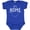 Royal Blue, variant on Inktastic It's Home State of Ohio Outline Boys or Girls Baby Bodysuit