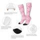 thumbnail image 3 of Balery Pink bows Calcetines novedosos Calcetines deportivos Calcetines hasta la rodilla Calcetines de algodón Calcetines originales y geniales, 3 of 6