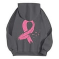 thumbnail image 7 of ZSQDM Women's Hoodies Sweatshirts Womens Casual Sweatshirt Crew Neck Cute Relaxed Fit Tops Breast Cancer Awareness Hoodies for Women Graphic Full Zip Up Sweatshirt Oversized Jackets Clothes (M), 7 of 7