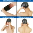 thumbnail image 3 of VIEW Swimming Gear V-31A Silicone Swim Cap, Black, 3 of 8