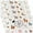 Multi 13, variant on Educational Placemats for Kids Table Place Mats Toddler Tableware Pattern Placemats Cake Washable Fabric Decoration Table Mats Placemat Modern Tableware Printed Table Mats for Kitchen 18"x12" 4Pcs