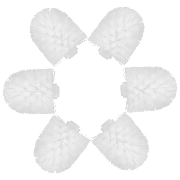 5 Pcs Replaceable Brush Head Replacement Toilet Small Heads Convenient