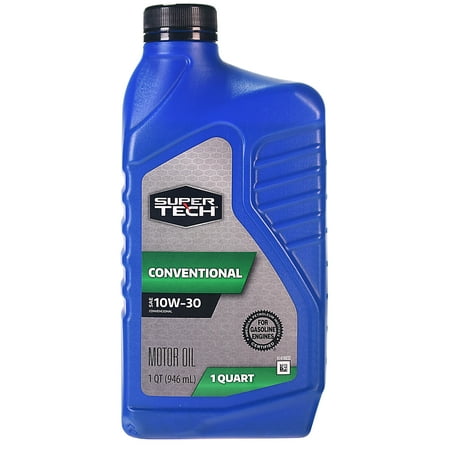 Super Tech Conventional SAE 10W-30 Motor Oil, 1 Quart - Walmart.com