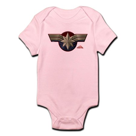 

CafePress - Captain Marvel Body Suit - Baby Light Bodysuit
