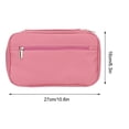 thumbnail image 2 of LHCER Professional Portable Multi-Layers Makeup Brush Container Cosmetics Tool Storage Bag Case,Cosmetics Case,Travel Cosmetic Bag, 2 of 8