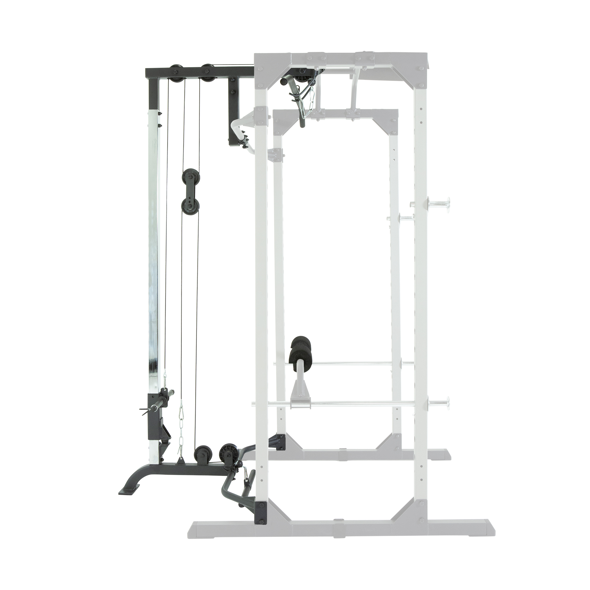 PROGEAR 310 Olympic Lat Pull Down and Low Row Cable Attachment for Progear 1600 Ultra Strength 800lb Weight Capacity Squat Stand Power Rack Cage with Lock-in J-Hooks - image 4 of 20