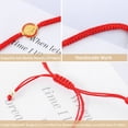 thumbnail image 3 of 6 Pcs San Benito Bracelet Red String Protection Bracelet Handmade Saint Benedict Bracelets Prayer bracelet Gift For Men Women Gifts, 3 of 7