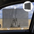 thumbnail image 5 of Cortina opaca para el sol con ventosa para balcón, sin perforaciones, persianas temporales, versátil en cualquier lugar, cortina ligera portátil para puerta, 5 of 5