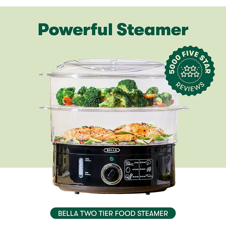 Bella Two Tier Food Steamer: Ultimate Cooking Solution