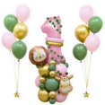 thumbnail image 1 of Set de globos con forma de animal Wuokkig Jungle Safari, de Party Supplies, 1 of 7