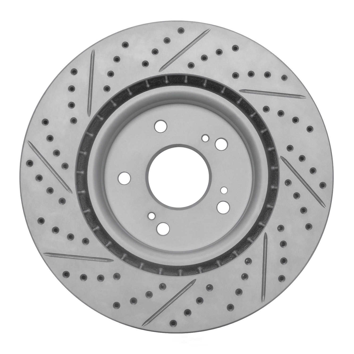 Dynamic Friction Company 830-58032R DFC Geoperformance Rotor - Drilled and Slotted