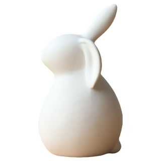  GOODSTART Ceramic Bunny Rabbits Figurine Decor, Porcelain  Modern Art Home Decoration, Weddings Crafts Gifts, Statues for Easter Bunny  Rabbits Decor : Home & Kitchen