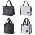 thumbnail image 1 of Fiudx Bolsa Térmica para Almuerzo con Diseño de Diamante, Moderna y Reutilizable, Ideal para Guardar Comidas Calientes y Organizar Picnics, de Tela Ligera, Fácil de Limpiar, 21 X 13 X 21 Cm, 1 of 2