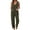 Green, variant on Aayomet Women'S Jumpsuits Fashion Comfortable Solid Color Vest Women's Volleyball Buckle Pocket Casual Jumpsuit,Green M