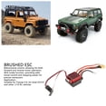 thumbnail image 4 of Esc Speed Controller Electric Speed Controller Controller With Brake 320A Brushed ESC Electric Speed Controller Bidirectional With Brake For 1:10 RC Car Boat, 4 of 8