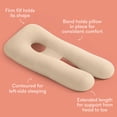 thumbnail image 5 of Frida Mom Full Body Support Pregnancy Pillow, Cooling Pregnancy Pillow,  Wraps Around for All Over Support, Extended Length to Support from Head to Toe, Easy to Clean, Breathable, Compact Storage Bag, 5 of 8