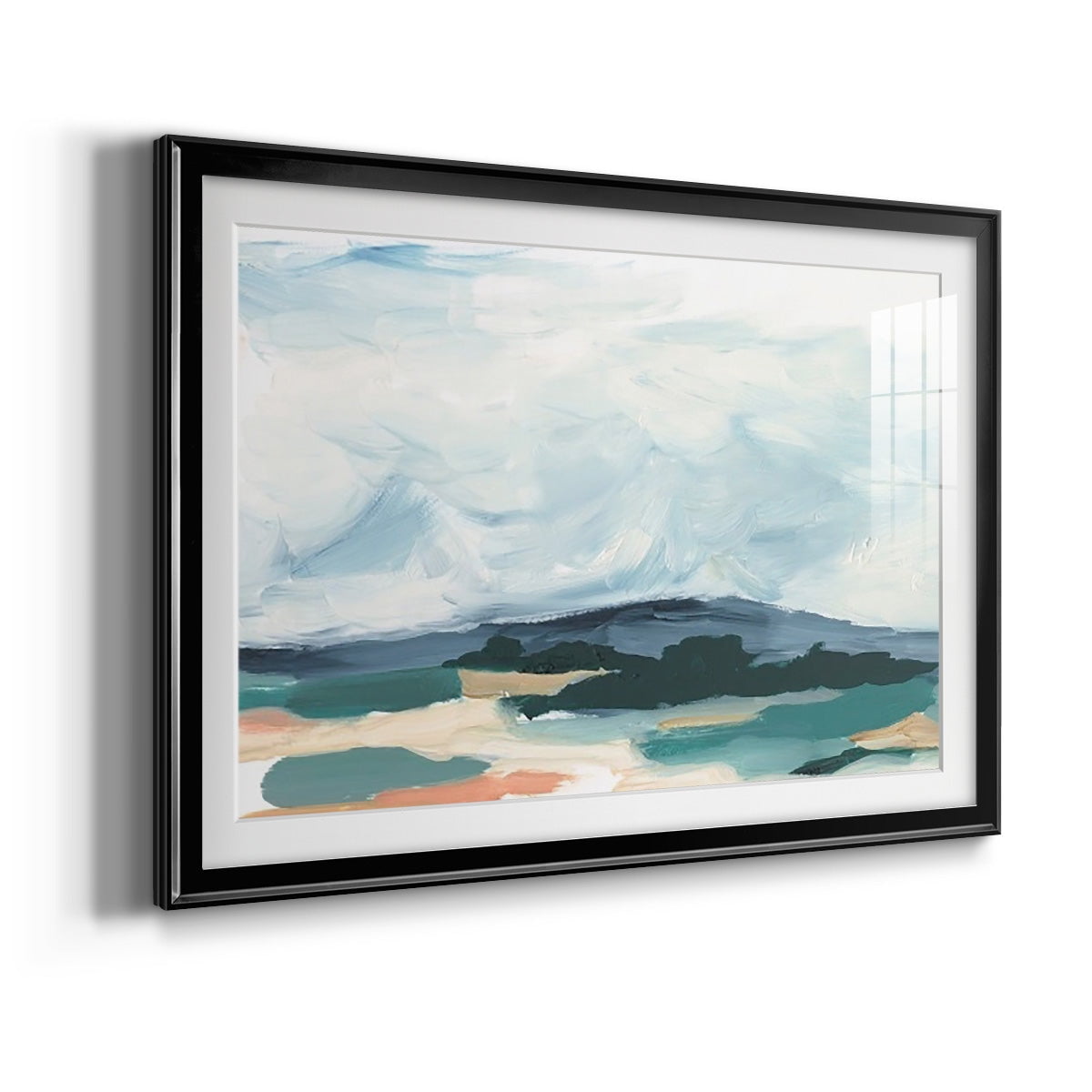 Pastel Vista I Premium Framed Print - Ready to Hang