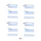 thumbnail image 4 of Advancent Cerradura autoadhesiva para armario, 4 piezas, para sala de estar, dormitorio, baño, cerraduras para cajones deslizantes a prueba de Muebles de casa de muñecas, 4 of 6