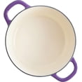 thumbnail image 4 of Artisan Round Enameled Cast Iron Dutch Oven, -Quart, Lavender, 4 of 8