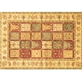 thumbnail image 1 of Ahgly Company Indoor Rectangle Persian Brown Traditional Area Rugs, 8' x 10', 1 of 4