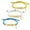 SLXS004 Yellow Cord Bracelet in Rose Gold, variant on Multi-Color Cross Accessories Engraved Braided Stainless Steel Bracelets In-Stock Jewelry Holiday Gifts
