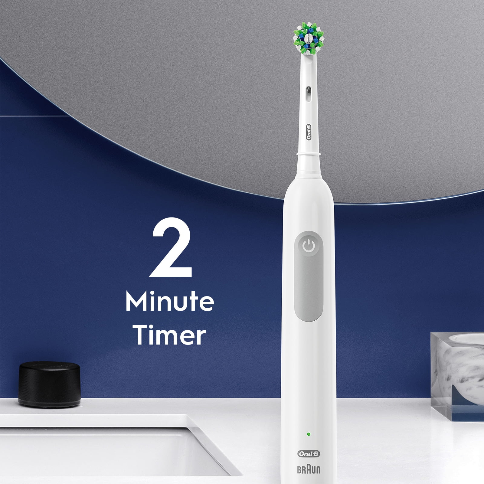 library Suffocating Sloppy Oral-B Pro 1000 Rechargeable Electric Toothbrush, White, 1 Ct - Walmart.com