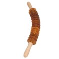 thumbnail image 5 of Masajeador de punto de gatillo de 15 rodillos de mano, varilla de masaje de drenaje linfático para relajación muscular, para fascia y celulitis, color amarillo, 5 of 5
