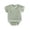 Q28 Green, variant on Mifsaly Newborn Baby Bodysuit Short Sleeve Ribbed Cotton Bodysuits Infant Soft Breathable Daily Outfits