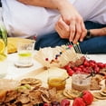 thumbnail image 4 of 200Pcs Bamboo Appetizer Forks for Food and Drinks Non-deformable and Disposable, 4 of 8
