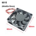 thumbnail image 1 of 4010 12025 8010 30mm dc 5V 12V 24V ventilador de refrigeración caja de Motor sin escobillas silencioso 40MM 50MM 60MM 70MM 80MM 90MM 120MM para impresión 3D 2PIN, 1 of 5