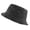 Black, variant on UV Protection Packable 100% Cotton Summer Travel Beach Sun Bucket Hat, Gray, L/XL, 1 Count