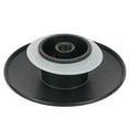 thumbnail image 5 of Matte Black Basin Waste Pop Up Bathroom Sink Push Button Click Clack Plug 66mm, 5 of 14
