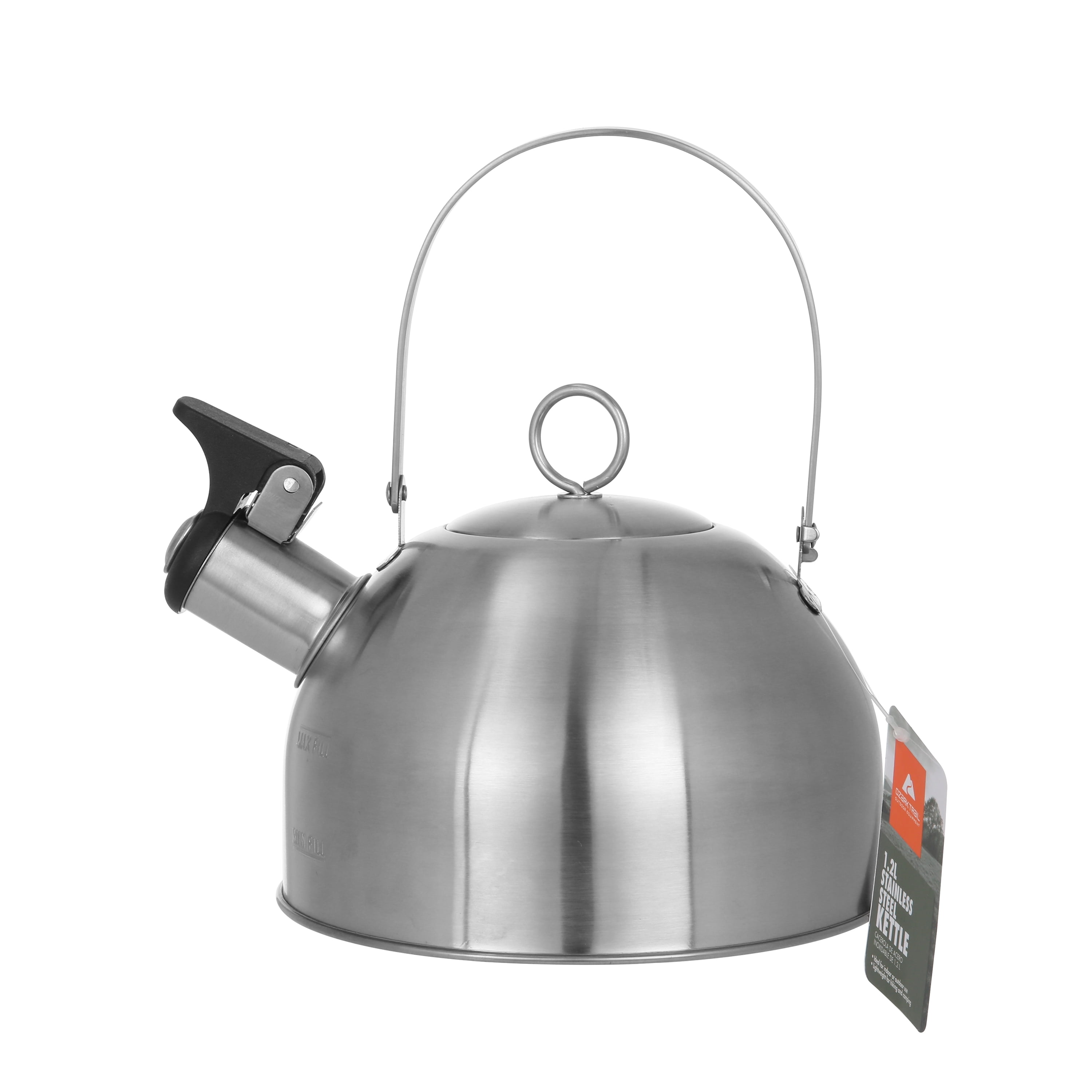 Ozark Trail 1.2L Stainless Steel Portable Stovetop Kettle